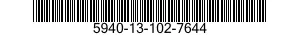 5940-13-102-7644 TERMINAL BOARD 5940131027644 131027644