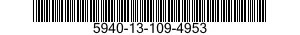 5940-13-109-4953 TERMINAL STRIP,GROUNDING 5940131094953 131094953