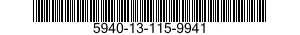 5940-13-115-9941 TERMINAL,LUG 5940131159941 131159941
