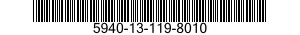 5940-13-119-8010 SPLICE,CONDUCTOR 5940131198010 131198010