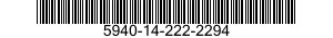 5940-14-222-2294 TERMINAL,FEEDTHRU 5940142222294 142222294
