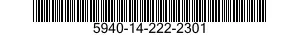 5940-14-222-2301 TERMINAL,FEEDTHRU 5940142222301 142222301