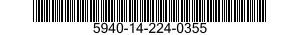 5940-14-224-0355 TERMINAL,STUD 5940142240355 142240355