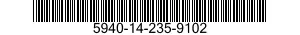 5940-14-235-9102 TERMINAL,STUD 5940142359102 142359102