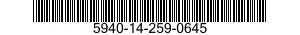 5940-14-259-0645  5940142590645 142590645