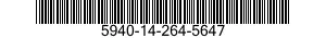 5940-14-264-5647 TERMINAL,FEEDTHRU 5940142645647 142645647