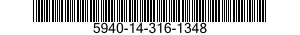5940-14-316-1348 TERMINAL,QUICK DISCONNECT 5940143161348 143161348