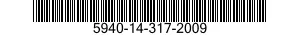 5940-14-317-2009 FERRULE,ELECTRICAL CONDUCTOR 5940143172009 143172009