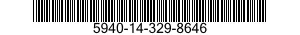 5940-14-329-8646 TERMINAL,FEEDTHRU 5940143298646 143298646