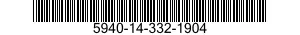5940-14-332-1904 TERMINAL,STUD 5940143321904 143321904