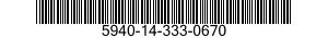 5940-14-333-0670  5940143330670 143330670