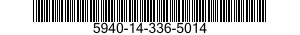 5940-14-336-5014 TERMINAL,FEEDTHRU 5940143365014 143365014
