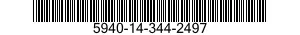 5940-14-344-2497 SHIELD,BINDING POST 5940143442497 143442497
