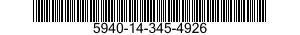 5940-14-345-4926  5940143454926 143454926