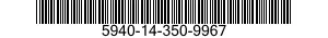 5940-14-350-9967 TERMINAL,QUICK DISCONNECT 5940143509967 143509967