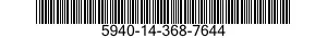 5940-14-368-7644 TERMINAL,STUD 5940143687644 143687644