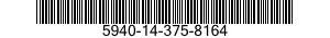 5940-14-375-8164 TERMINAL,FEEDTHRU 5940143758164 143758164