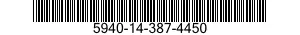 5940-14-387-4450 TERMINAL SET,QUICK DISCONNECT 5940143874450 143874450