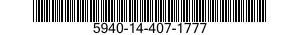 5940-14-407-1777 CONNECTOR,PLUG,ELECTRICAL 5940144071777 144071777
