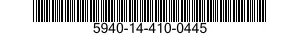 5940-14-410-0445  5940144100445 144100445