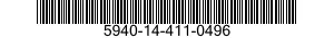 5940-14-411-0496 POST,BINDING,ELECTRICAL 5940144110496 144110496