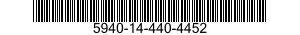 5940-14-440-4452 TERMINAL,STUD 5940144404452 144404452