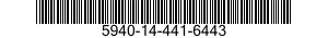 5940-14-441-6443 TERMINAL,STUD 5940144416443 144416443