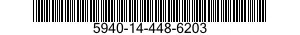 5940-14-448-6203 SOCKET,PLUG-IN ELECTRONIC COMPONENTS 5940144486203 144486203