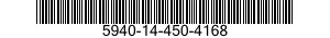 5940-14-450-4168 TERMINAL STRIP,GROUNDING 5940144504168 144504168