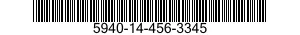 5940-14-456-3345 TERMINAL,LUG 5940144563345 144563345