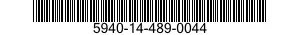 5940-14-489-0044 TERMINAL,FEEDTHRU 5940144890044 144890044