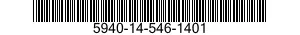 5940-14-546-1401 TERMINAL STRIP,GROUNDING 5940145461401 145461401