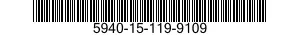 5940-15-119-9109 TERMINAL,LUG 5940151199109 151199109