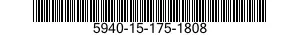 5940-15-175-1808 TERMINAL,LUG 5940151751808 151751808