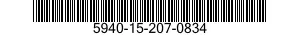 5940-15-207-0834  5940152070834 152070834