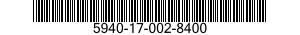 5940-17-002-8400 TERMINAL,FEEDTHRU 5940170028400 170028400