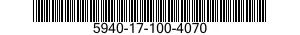 5940-17-100-4070 AFDICHTKIT,ROND 5940171004070 171004070