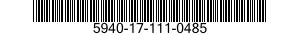 5940-17-111-0485 TERMINAL,LUG 5940171110485 171110485