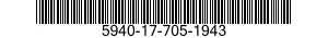 5940-17-705-1943 TERMINAL,LUG 5940177051943 177051943