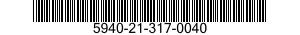 5940-21-317-0040  5940213170040 213170040
