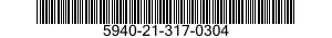 5940-21-317-0304 SPLICE,CONDUCTOR 5940213170304 213170304