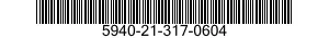 5940-21-317-0604  5940213170604 213170604
