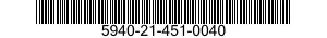 5940-21-451-0040  5940214510040 214510040