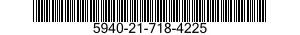 5940-21-718-4225 TERMINAL,QUICK DISCONNECT 5940217184225 217184225