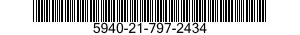 5940-21-797-2434 BUS,CONDUCTOR 5940217972434 217972434