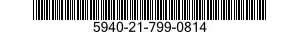 5940-21-799-0814 TERMINAL,QUICK DISCONNECT 5940217990814 217990814