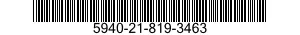 5940-21-819-3463 TERMINAL,STUD 5940218193463 218193463