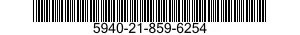 5940-21-859-6254 TERMINAL BLOCK,ELECTRICAL 5940218596254 218596254