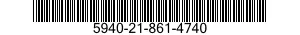 5940-21-861-4740 POST,BINDING,ELECTRICAL 5940218614740 218614740
