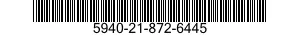5940-21-872-6445 TERMINAL,STUD 5940218726445 218726445